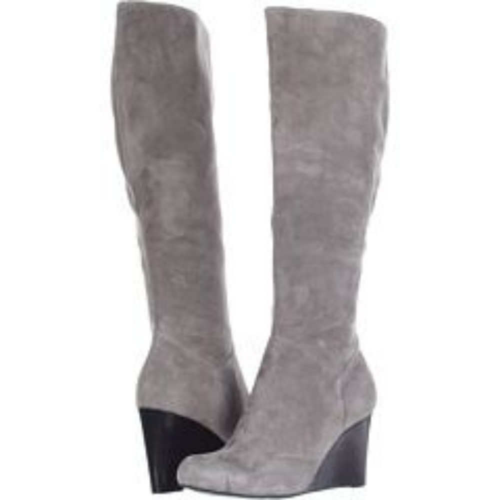 Cole Haan Nike Air Suede Wedge Cora Boots